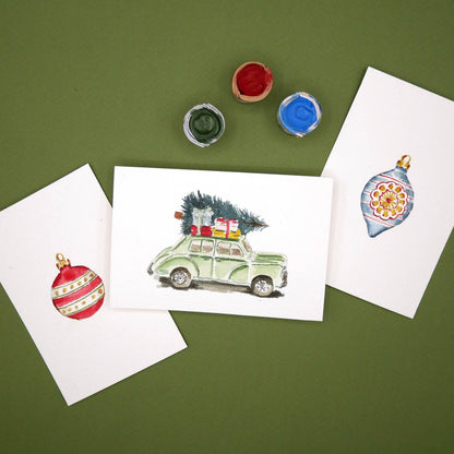 Mini Watercolor Kit: Christmas No.2