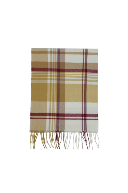 Softer than Cashmere PLAID BUFF Vegan Cashmere Touch Scarves