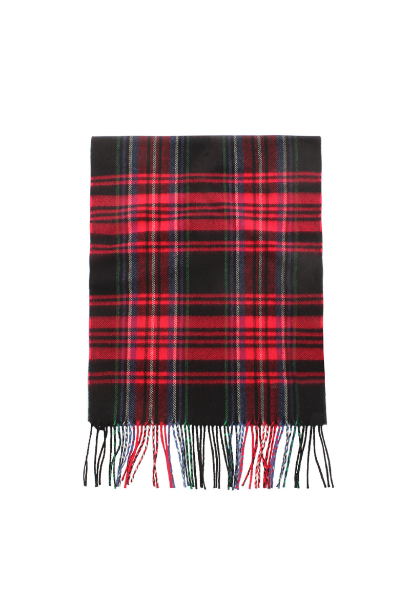 Softer than Cashmere PLAID BUFF Vegan Cashmere Touch Scarves