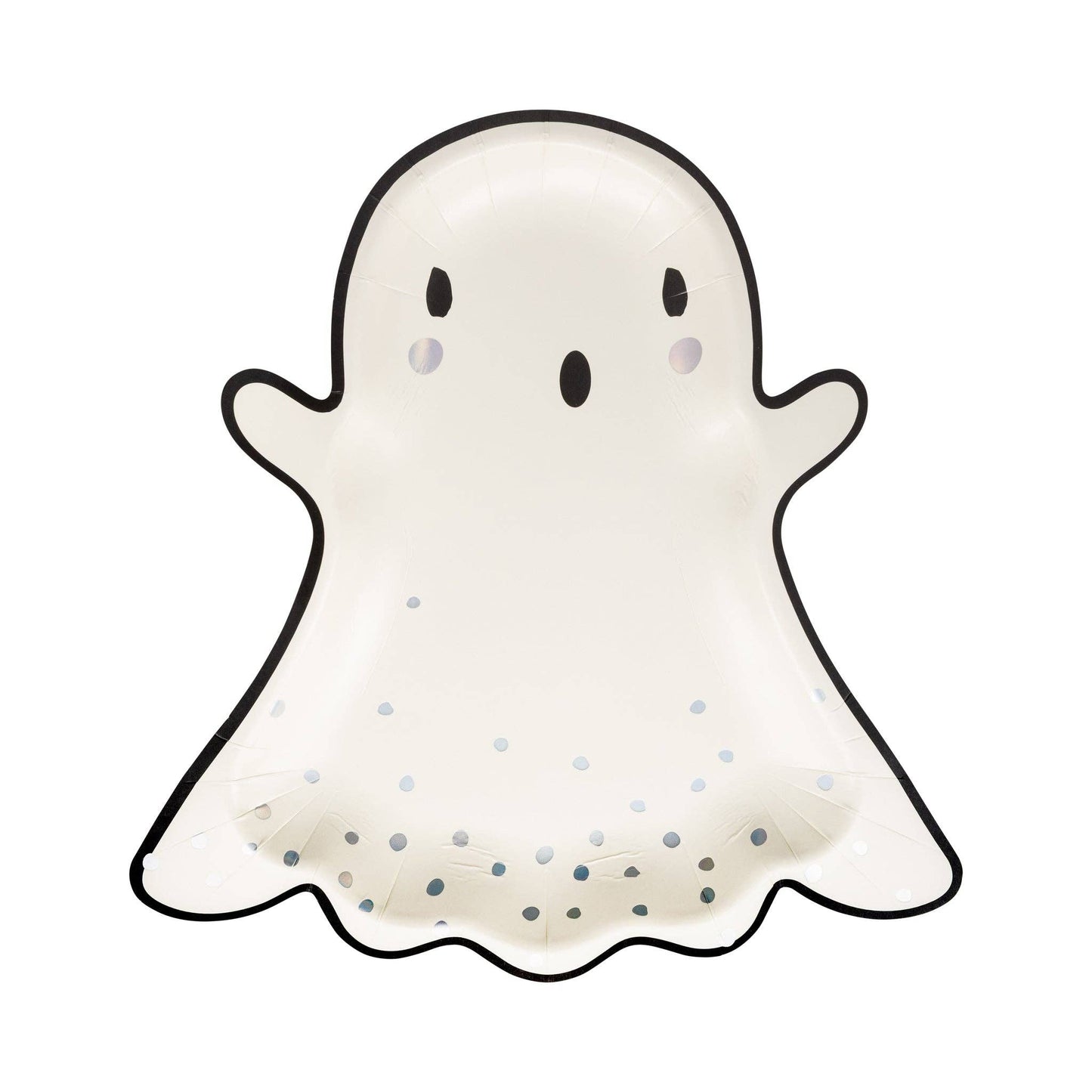 BOO1240 - Occasions Boo Ghost Shaped Paper Plate