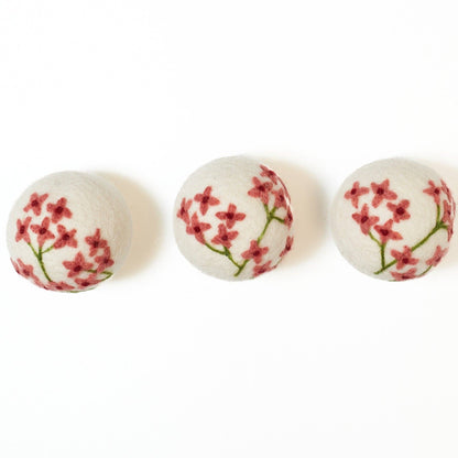 Wool Dryer Ball- Hydrangea