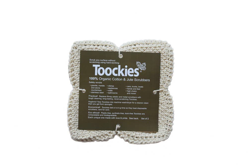 Jute and Organic Cotton Scrubber
