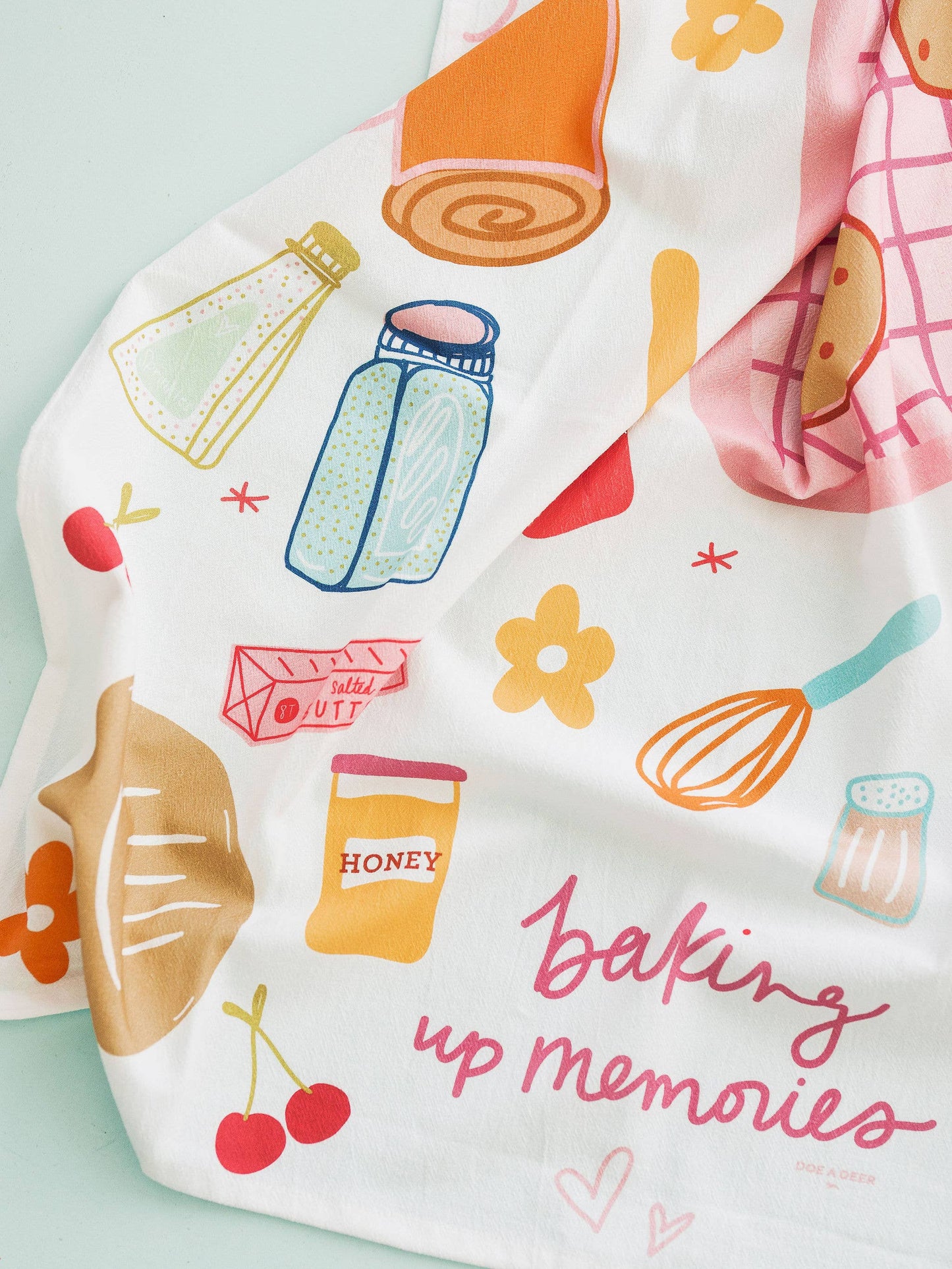 Baking Up Everyday Memories Kitchen Tea Towel