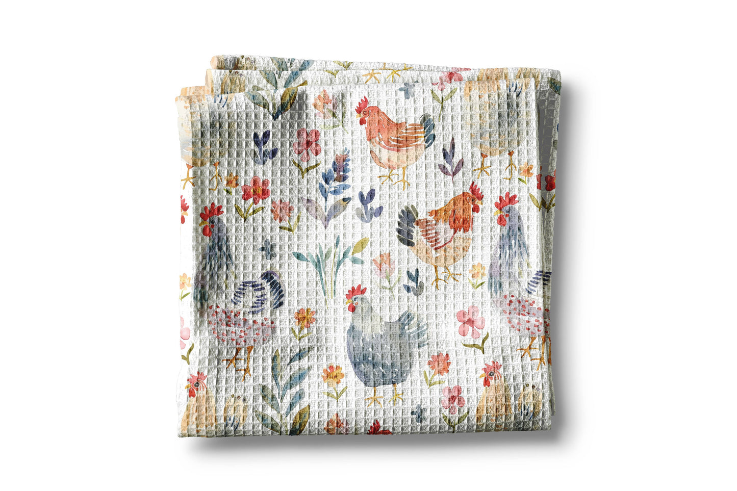 Chicken Rooster Farmhouse Kitchen Towel