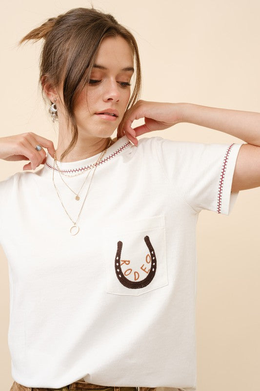 Western Rodeo Pocket T-Shirt