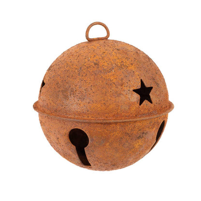 Rusty Tin Sleigh Jingle Bell 80mm