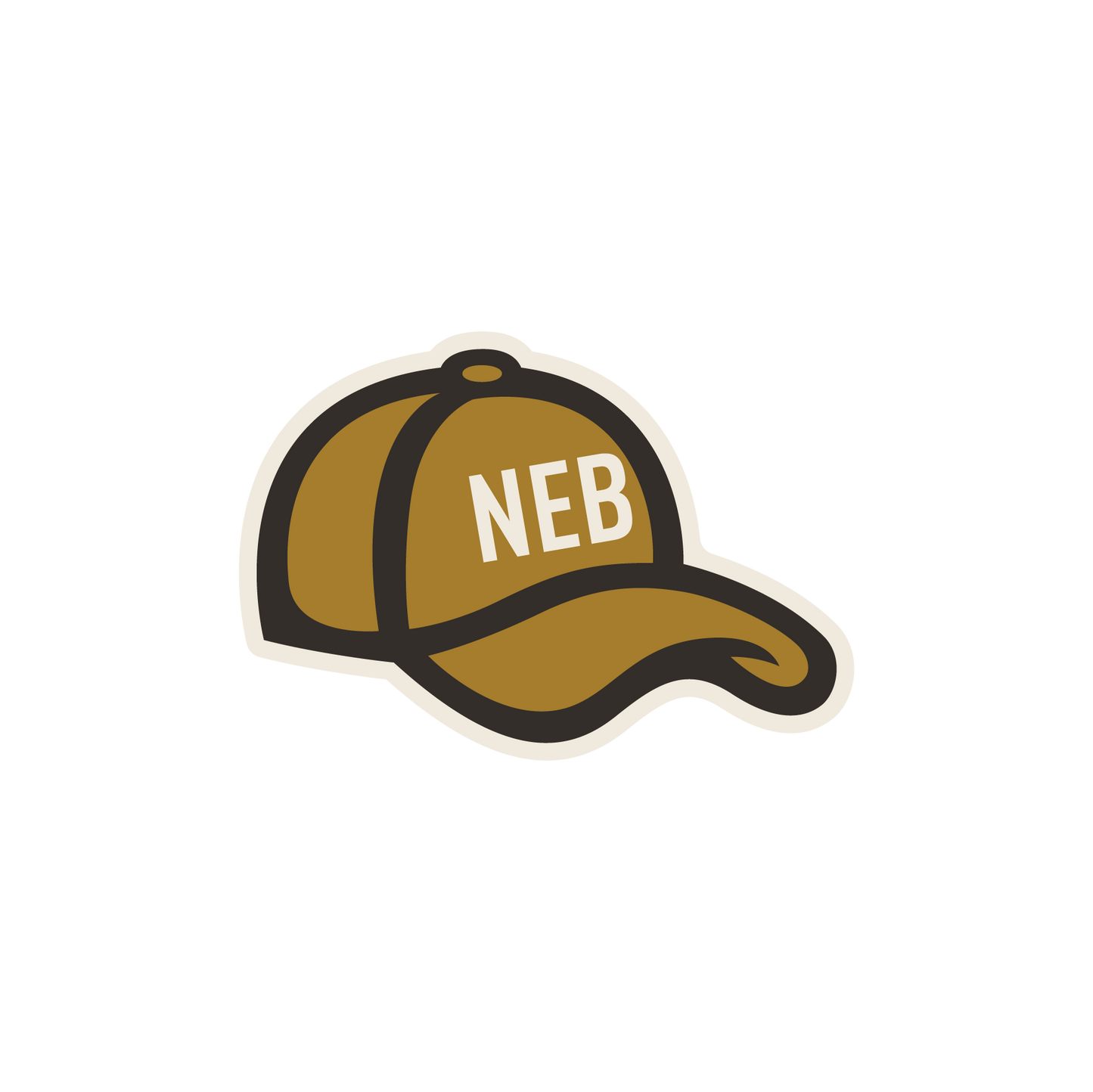 NEB Hat Sticker