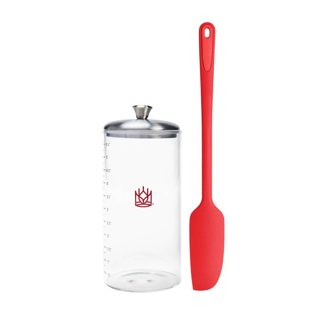 King Arthur Baking Company Petite Glass, 1-Pint Capacity