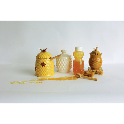 Honey Jar with Honey Dipper