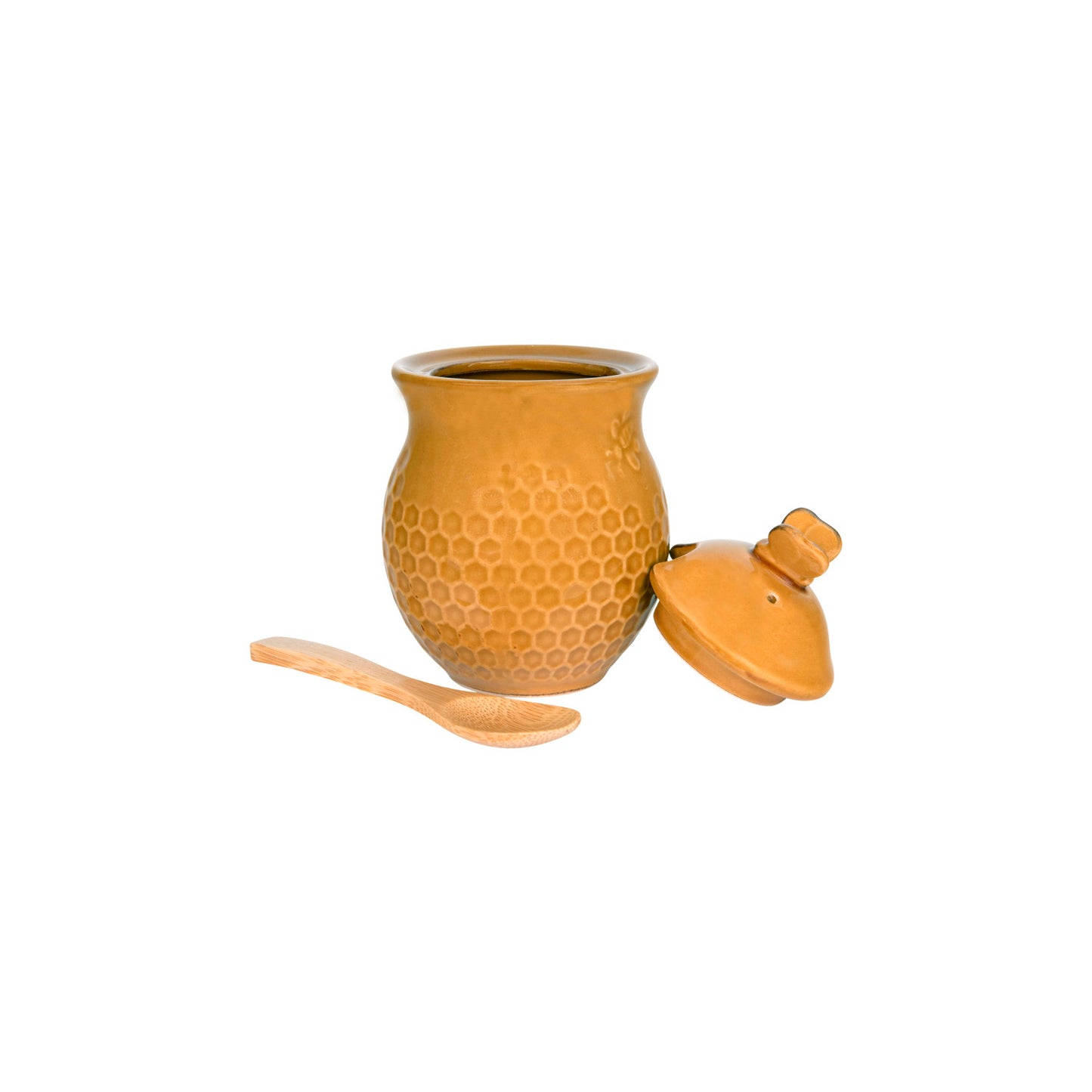 Honey Jar with Honey Dipper