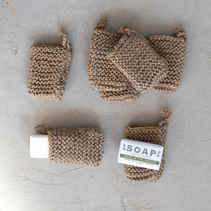 Jute Crocheted Body Scrubber