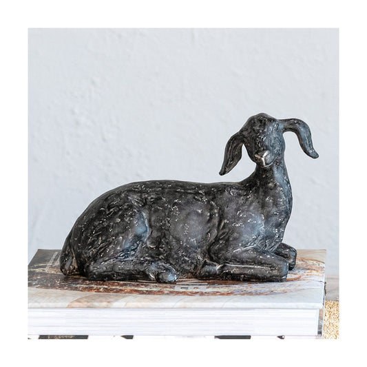 Resin Goat, Cast Iron Finish