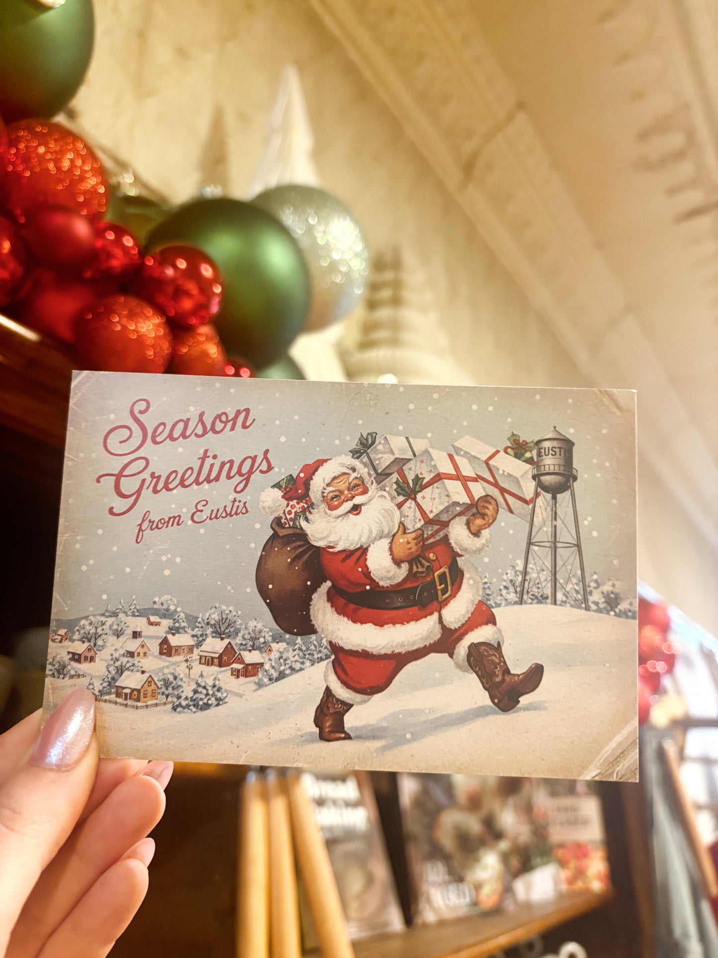 Eustis Christmas Postcard