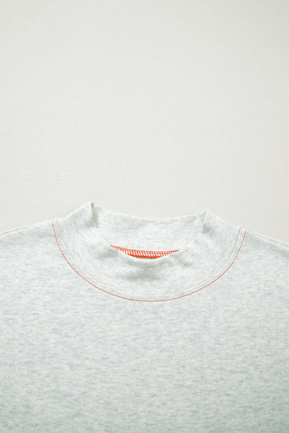 66Game Day Reversible Mock neck Contrast-Stitched Tee (S-XL)