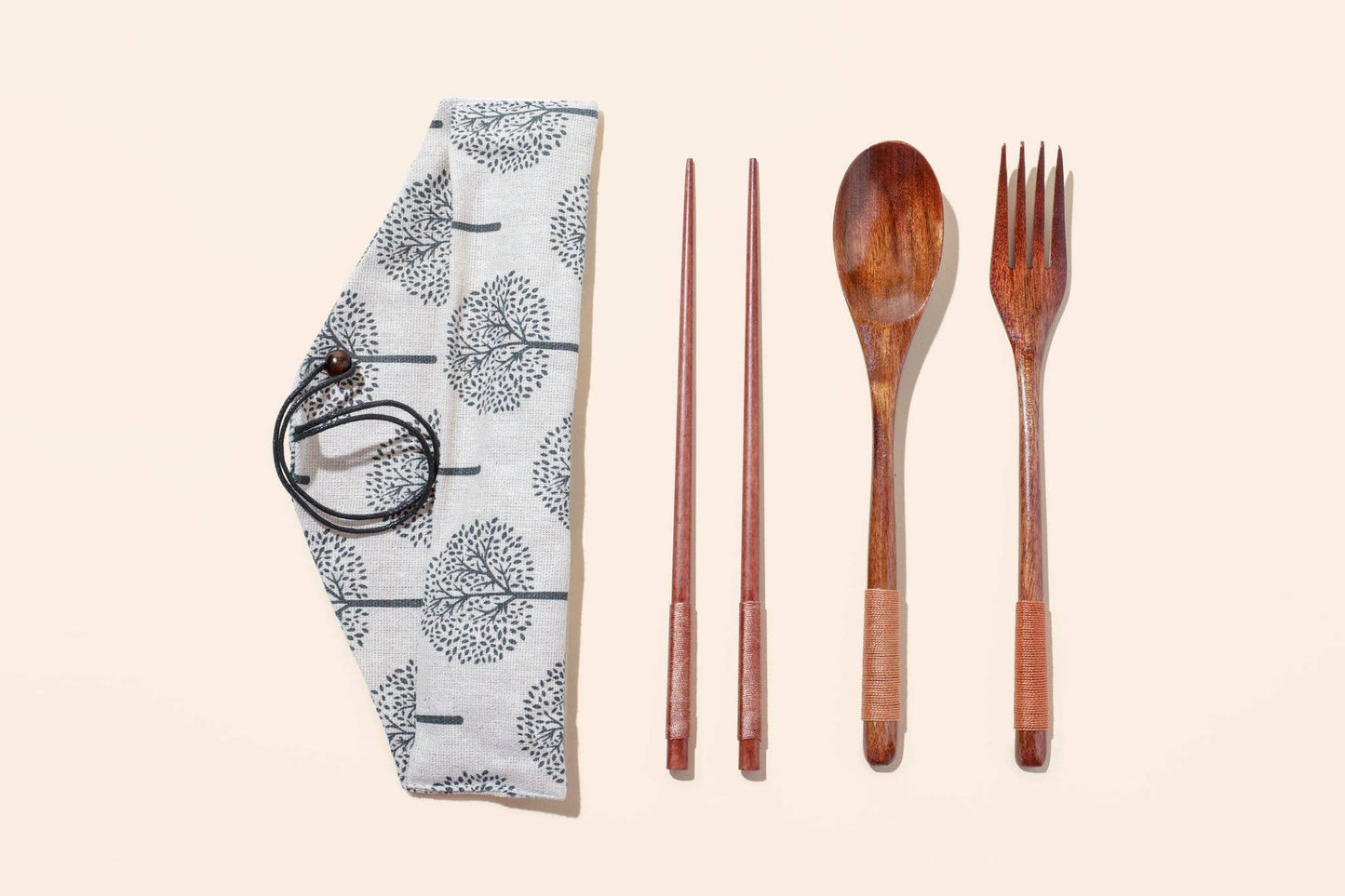 Coconut Utensil Cutlery Set | Faire Market Bestseller