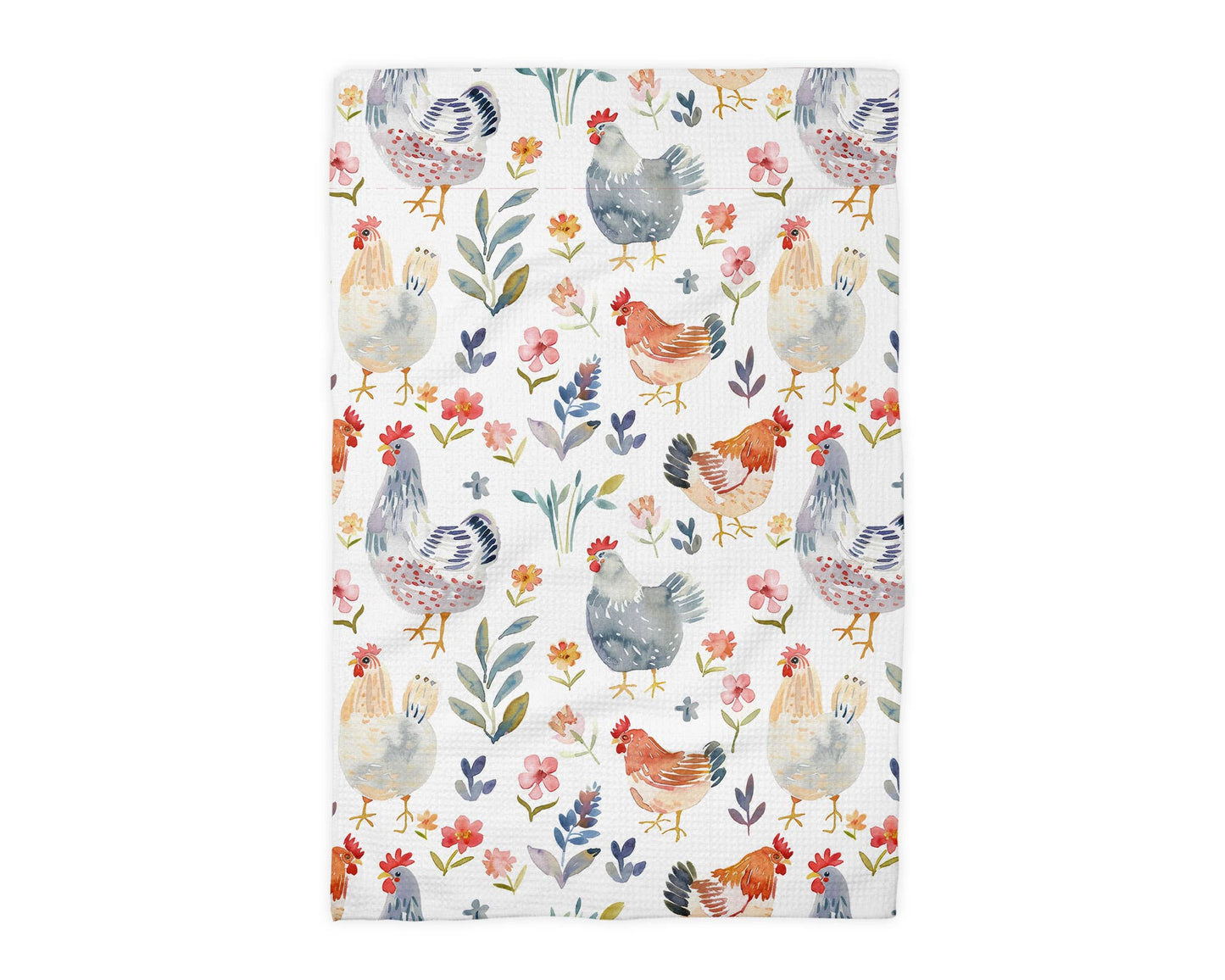 Chicken Rooster Farmhouse Kitchen Towel