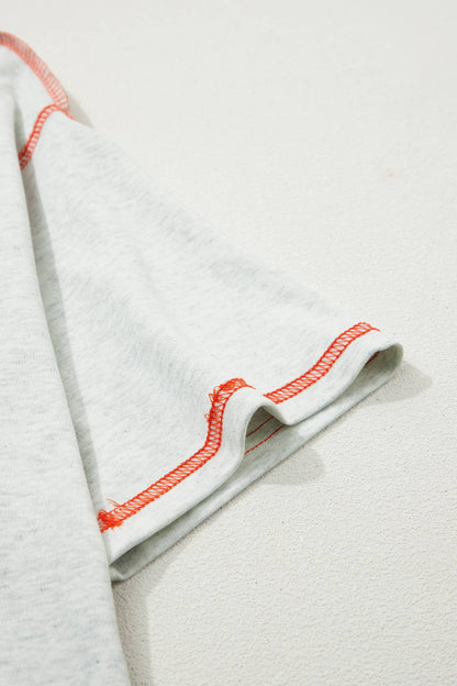 66Game Day Reversible Mock neck Contrast-Stitched Tee (S-XL)