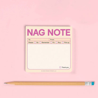 Nag Note Sticky Notes (Pastel Version)