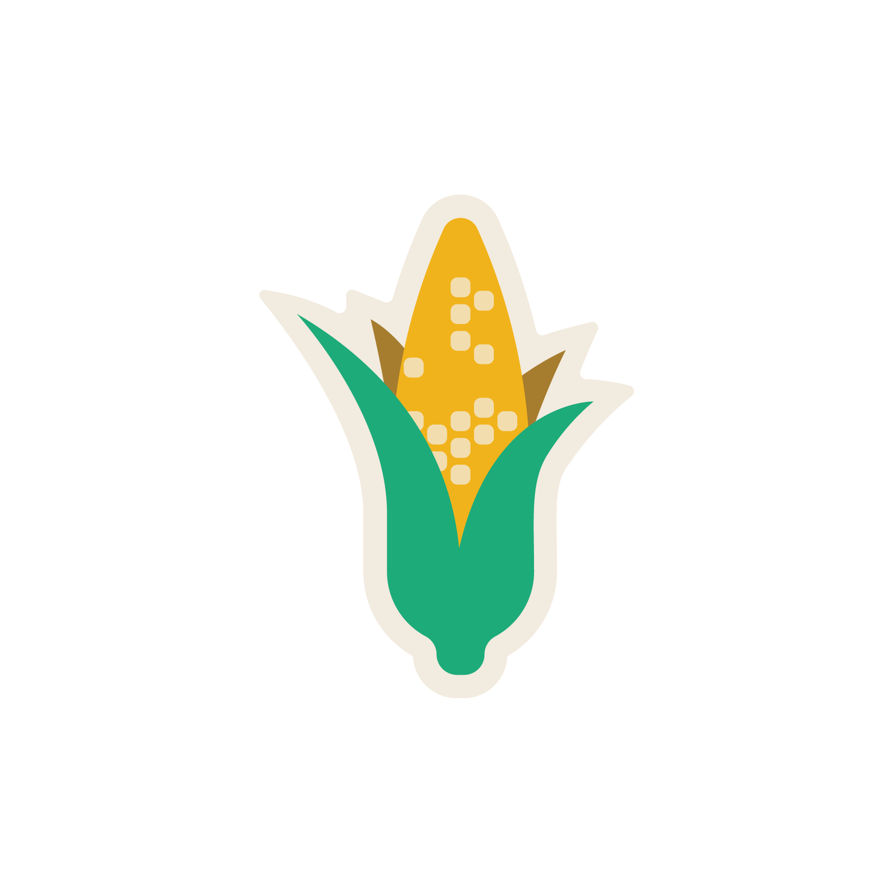 Corn Stack Sticker Corn Sticker – Gal & Goat