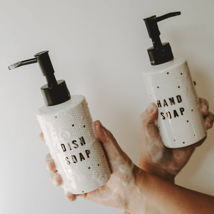 8.5oz Honeycomb Tile Dish Soap Dispenser- Home Decor & Gifts