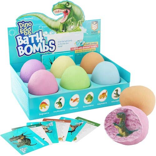 Dino Egg Bath Bombs