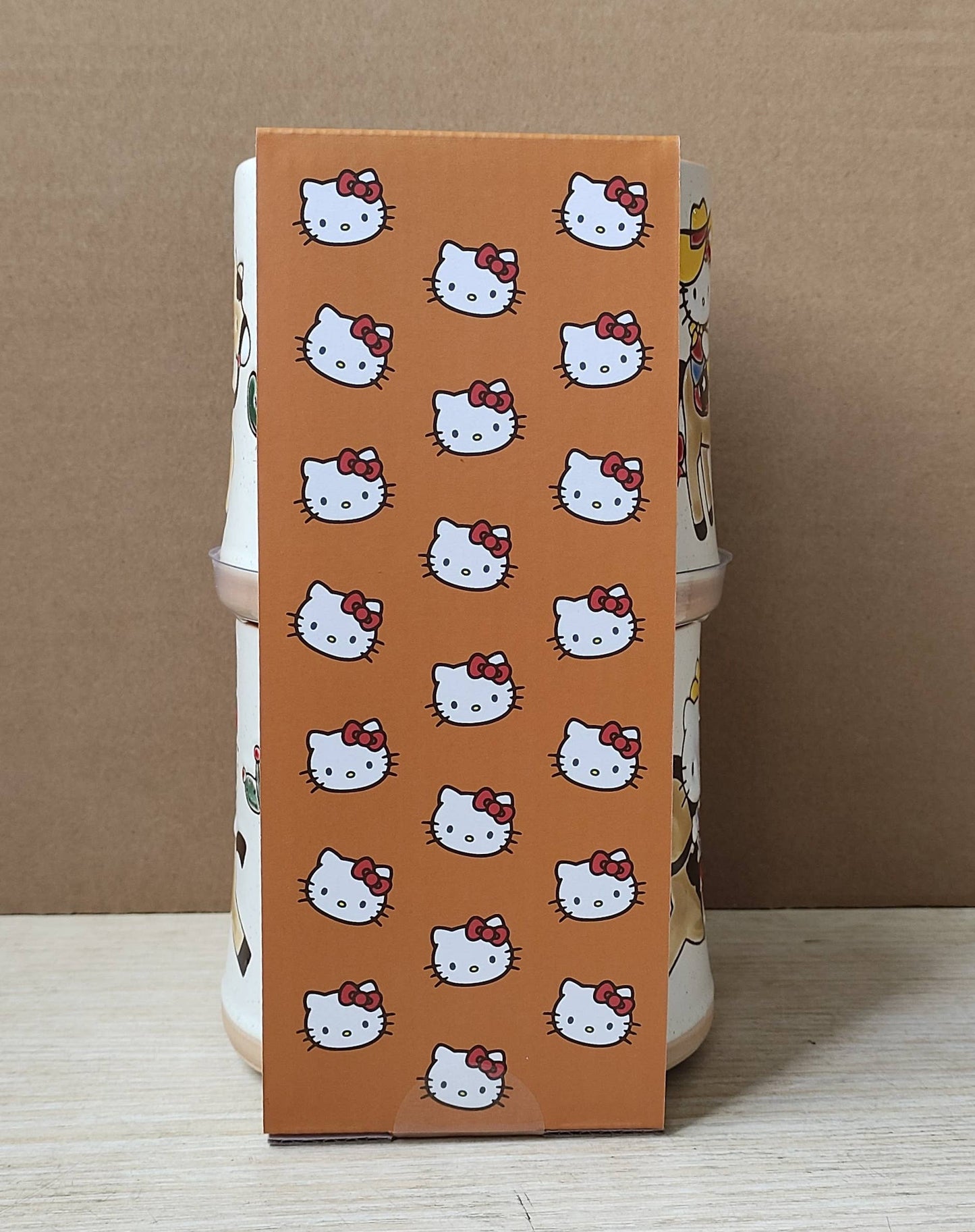 HELLO KITTY LET'S RIDE COWGIRL 18OZ MUG SET OF 2