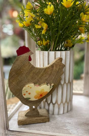 Wooden Rooster