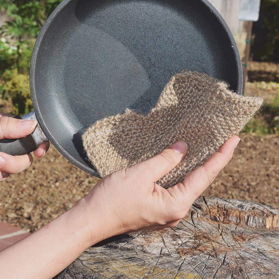 Jute and Organic Cotton Scrubber