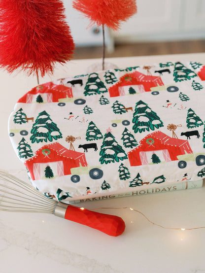 Festive Farm 10x14 Baking Dish Cover | Holiday, Christmas