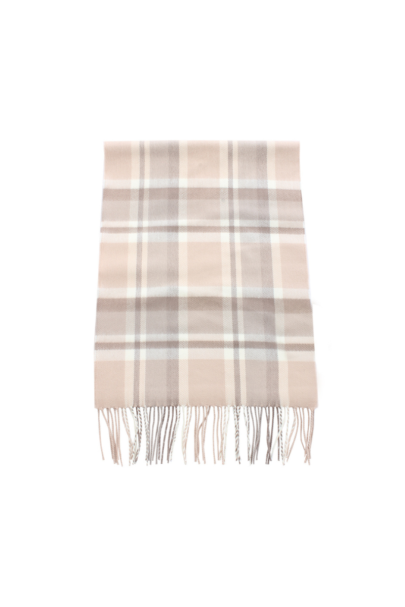 Softer than Cashmere PLAID BUFF Vegan Cashmere Touch Scarves