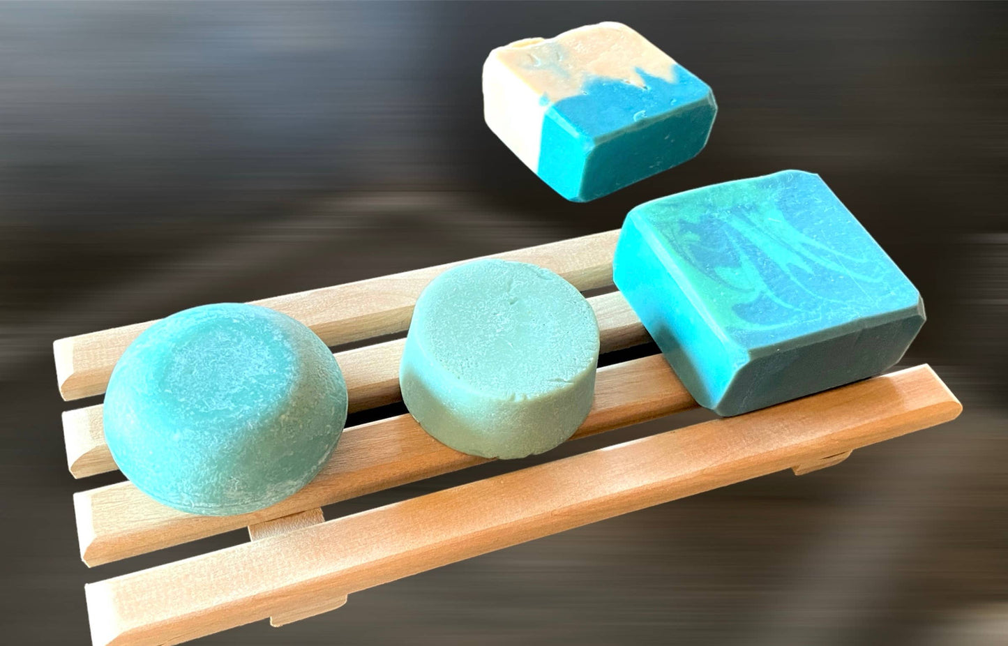 4" x 10" spa soap tray - made of repurposed red alder wood