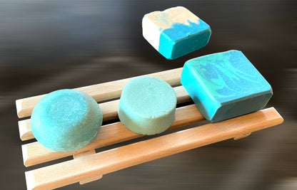 4" x 10" spa soap tray - made of repurposed red alder wood
