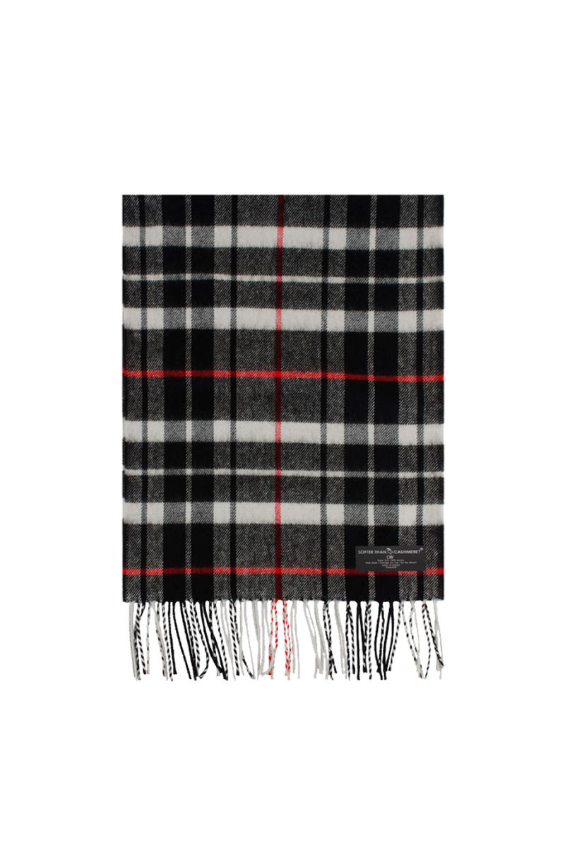 Softer than Cashmere PLAID BUFF Vegan Cashmere Touch Scarves