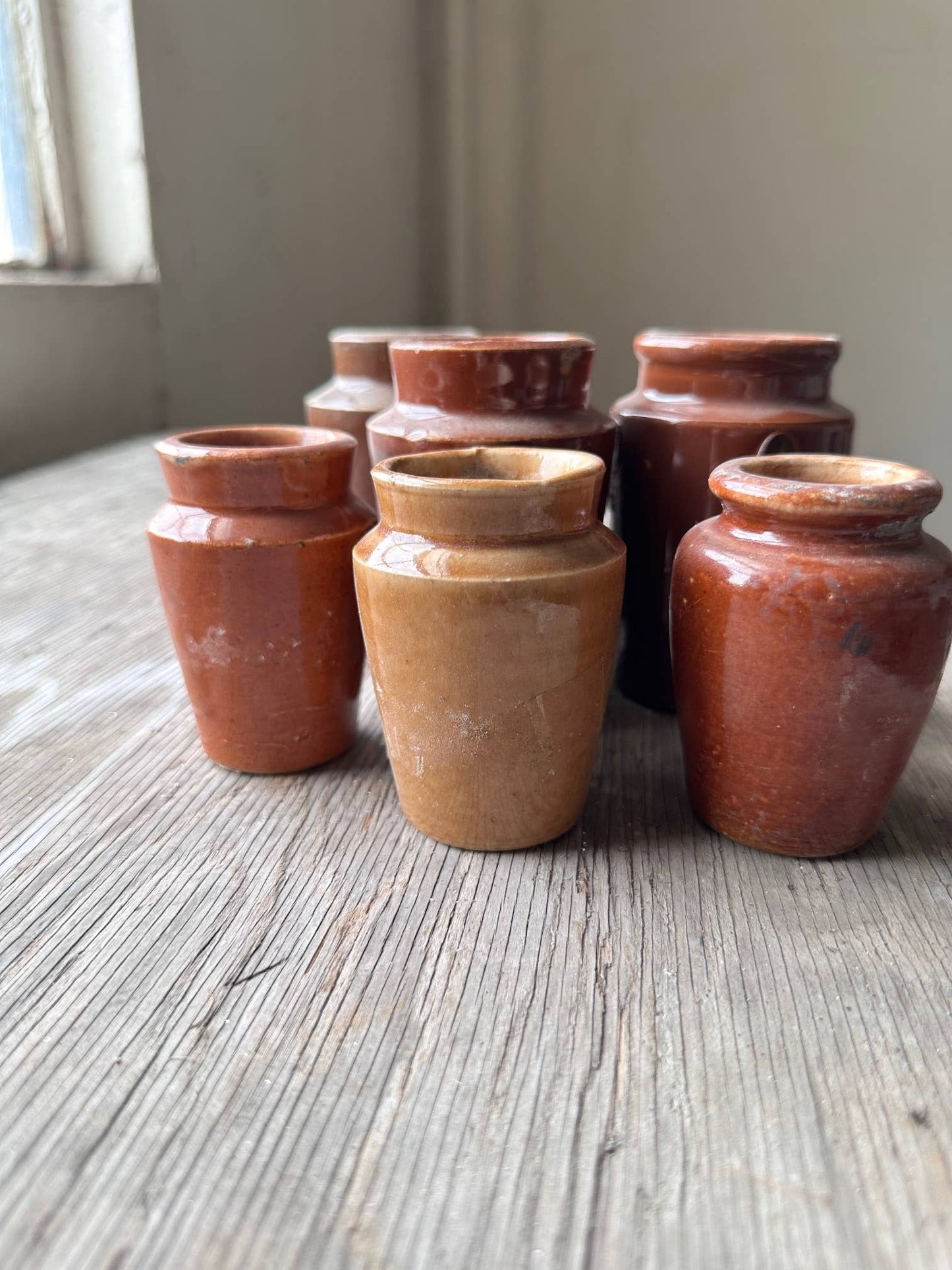 Vintage Stoneware Spice Jar