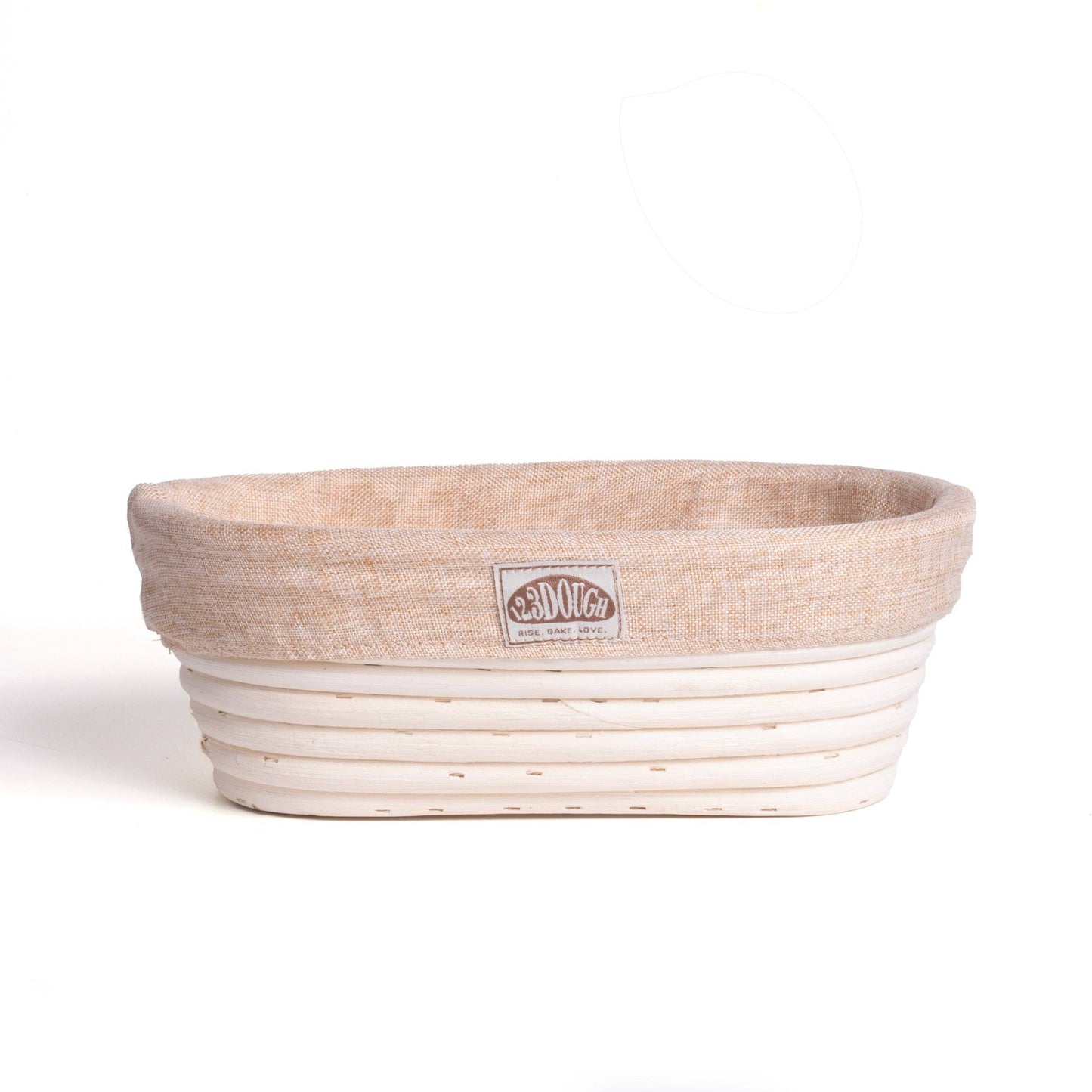 13" Oblong Proofing Bread Basket with Liner