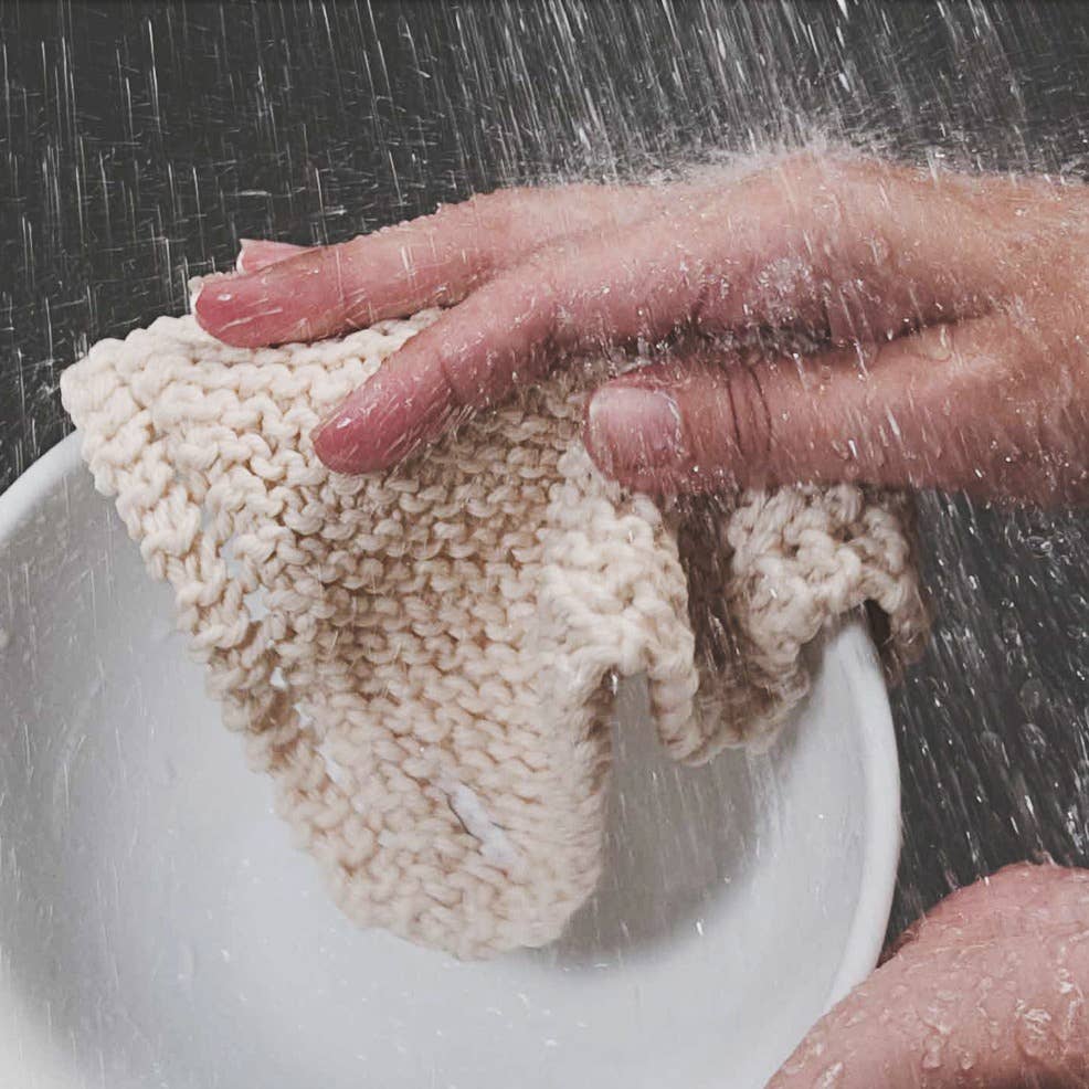 Jute and Organic Cotton Scrubber