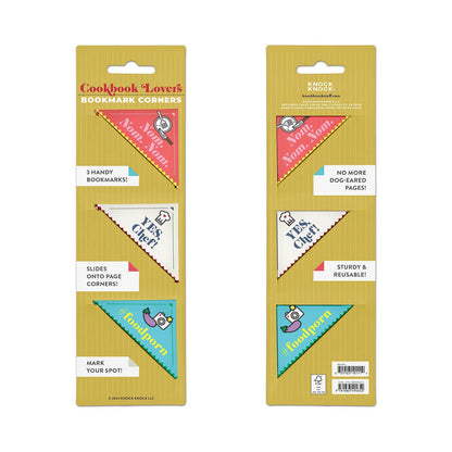 Cookbook Lovers Bookmark Corners