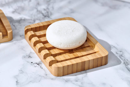 Bamboo Waterfall Self-Draining Soap Dish