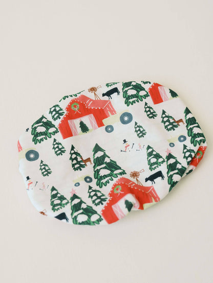 Festive Farm 10x14 Baking Dish Cover | Holiday, Christmas