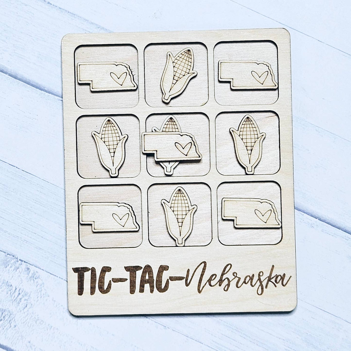 Nebraska Corn Tic-Tac-Toe Game