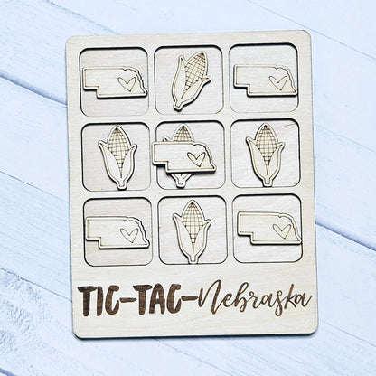 Nebraska Corn Tic-Tac-Toe Game