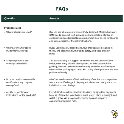 Classic Cactus Grow Kit – Terracotta Indoor Plant Gift