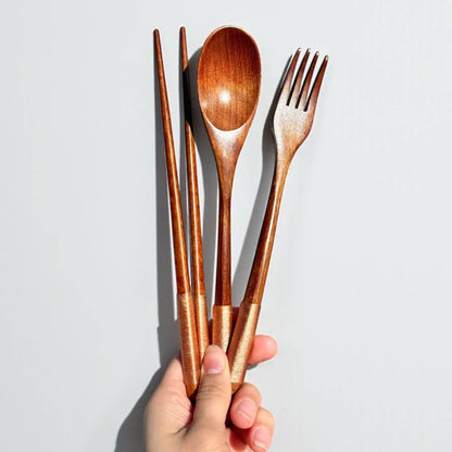Coconut Utensil Cutlery Set | Faire Market Bestseller
